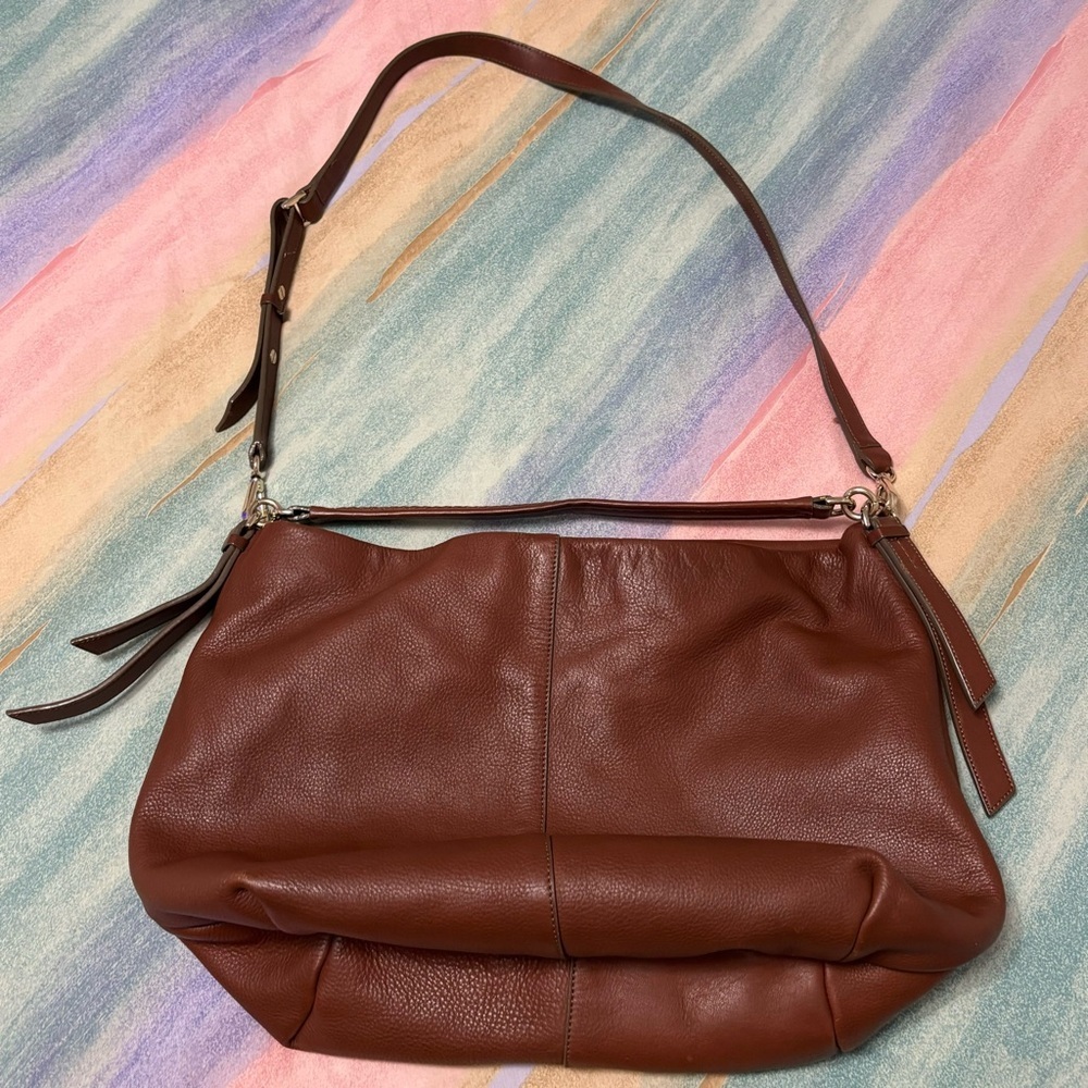 Cole Haan Slouch Hobo Bag Brown